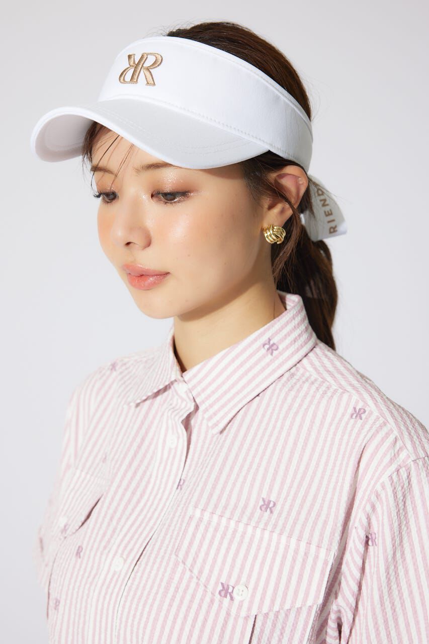 rienda「オリジナルロゴオープンカラーシャツ」|シャツ・ブラウス|