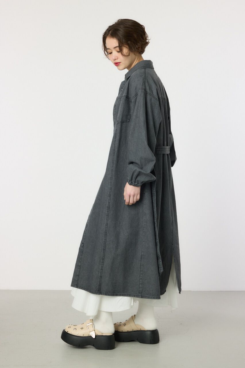RODEO CROWNS「デニムフレアマキシワンピース」|ワンピース|