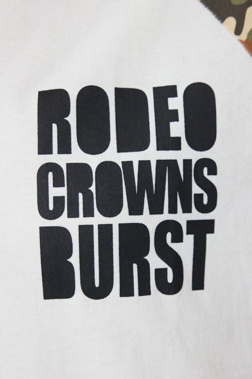 RODEO CROWNS「Ink Logo ラグランTシャツ」|Tシャツ・カットソー|