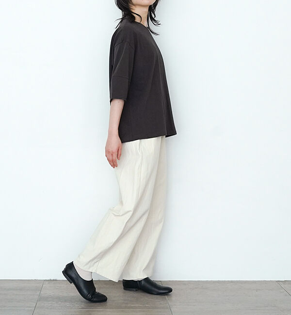 オオカミとフクロウ「オオカミと白い雲のスワロー」|Tシャツ・カットソー|