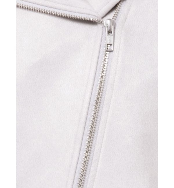 MERCURYDUO「フェイクスエードコンパクトライダースジャケット」|ライダースジャケット|