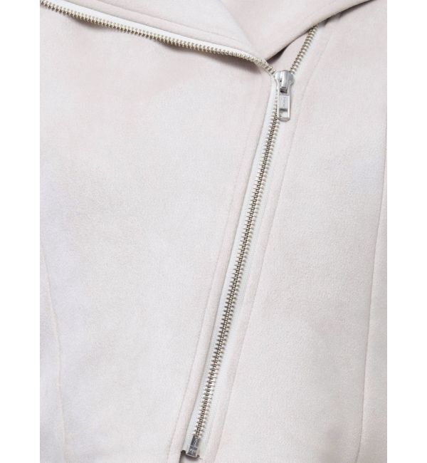 MERCURYDUO「フェイクスエードコンパクトライダースジャケット」|ライダースジャケット|