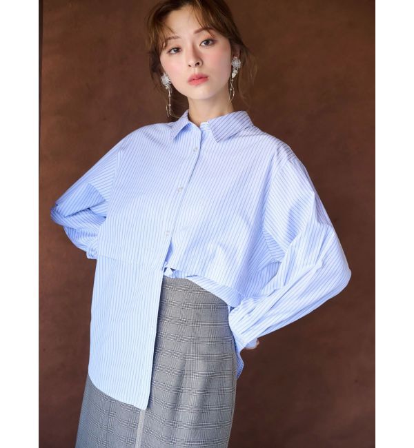 MERCURYDUO「2WAYレングスシャツ」|シャツ・ブラウス|