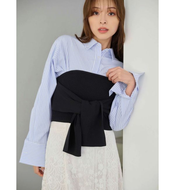 MERCURYDUO「2WAYレングスシャツ」|シャツ・ブラウス|