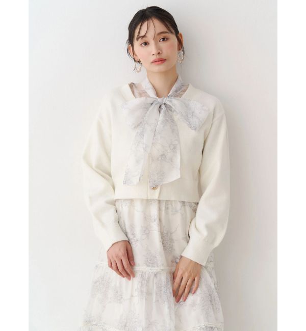 MERCURYDUO「トワルドジュイボウタイウエストリブワンピース」|ワンピース|