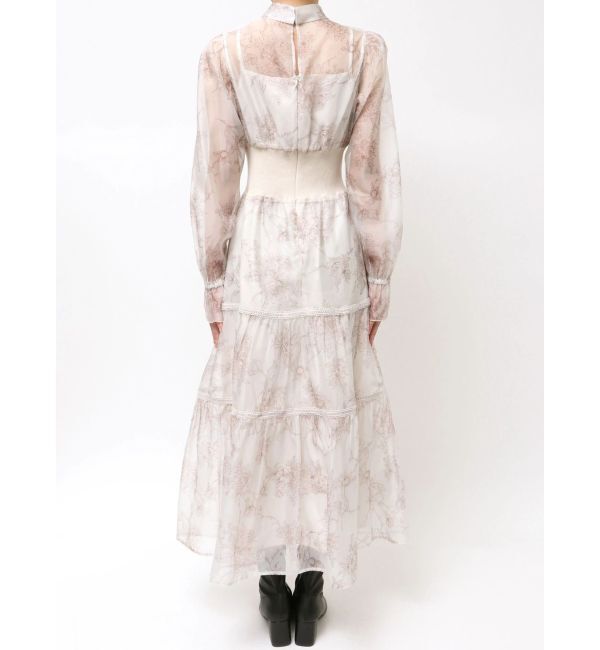 MERCURYDUO「トワルドジュイボウタイウエストリブワンピース」|ワンピース|