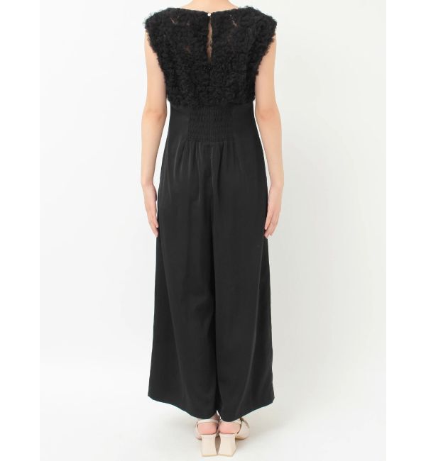 MERCURYDUO「チュールフリルドッキングロンパース」|ドレス|