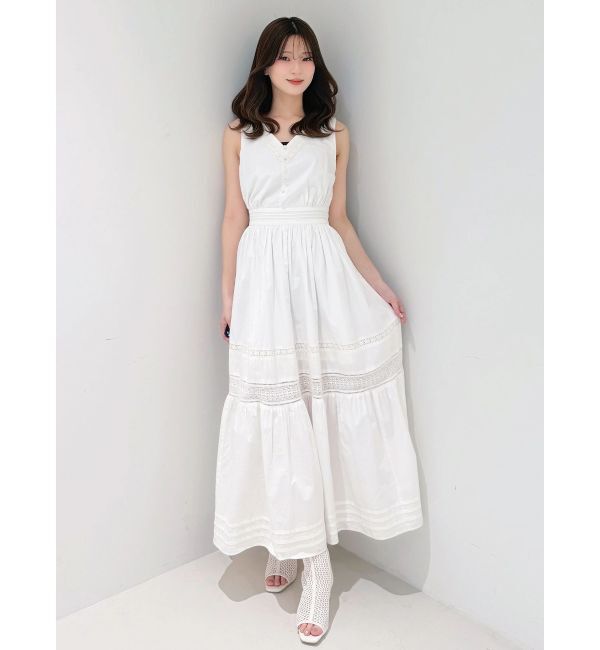 MERCURYDUO「ポプリンバックシャンワンピース」|ワンピース|