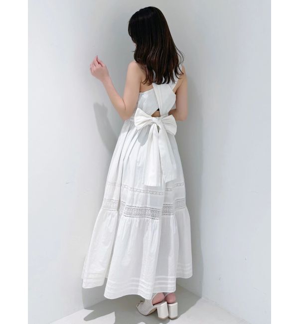 MERCURYDUO「ポプリンバックシャンワンピース」|ワンピース|