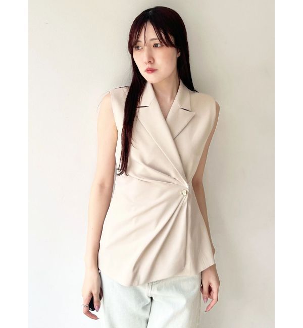 MERCURYDUO「アシメドレープジレ」|ベスト・ジレ|