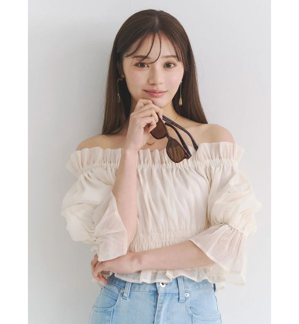 MERCURYDUO「ウェリントンフレームファッショングラス」|サングラス|ブラウン