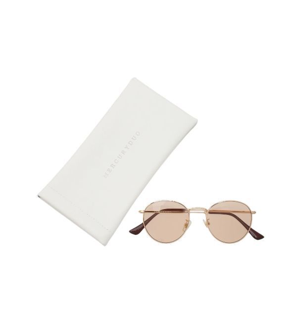 MERCURYDUO「ボストンメタルフレームファッショングラス」|サングラス|