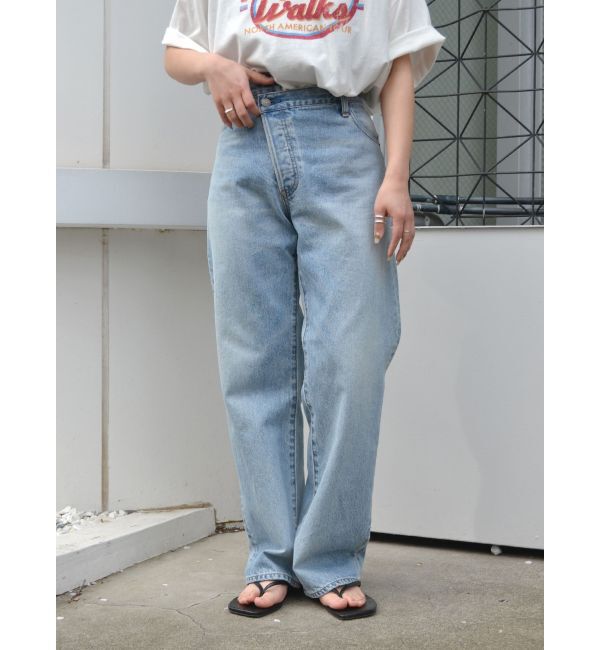 Ungrid「リメイクデザインルーズデニム」|デニム|