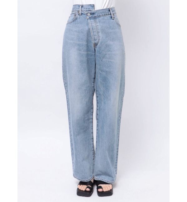 Ungrid「リメイクデザインルーズデニム」|デニム|