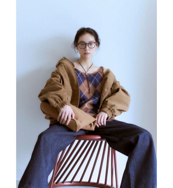 Ungrid「フェイクスウェードブルゾン」|ブルゾン・スタジャン|