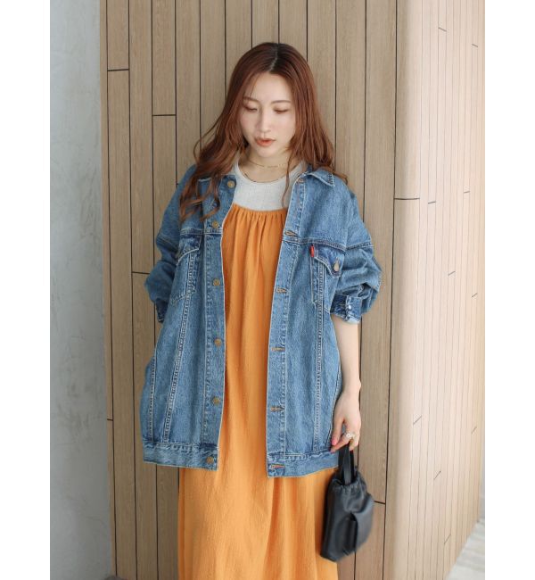 Ungrid「ビッグシルエットデニムジャケット」|ブルゾン・スタジャン|