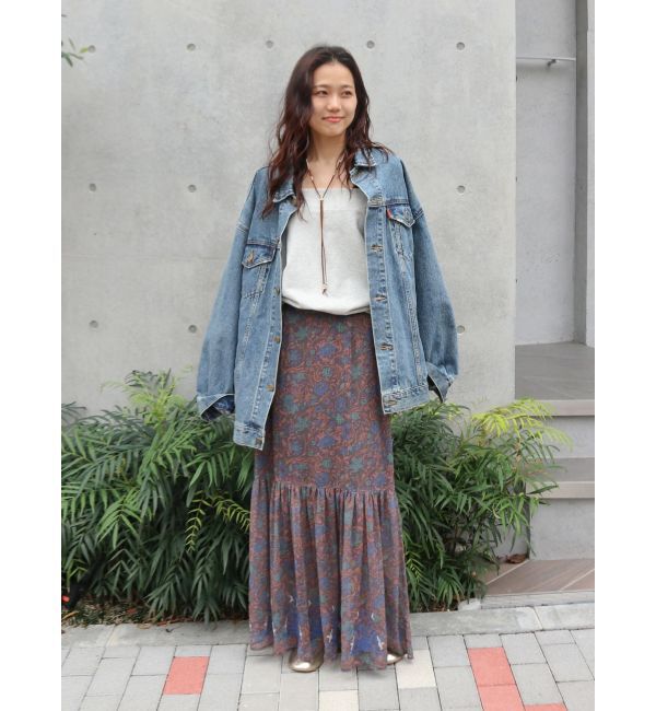 Ungrid「ビッグシルエットデニムジャケット」|ブルゾン・スタジャン|