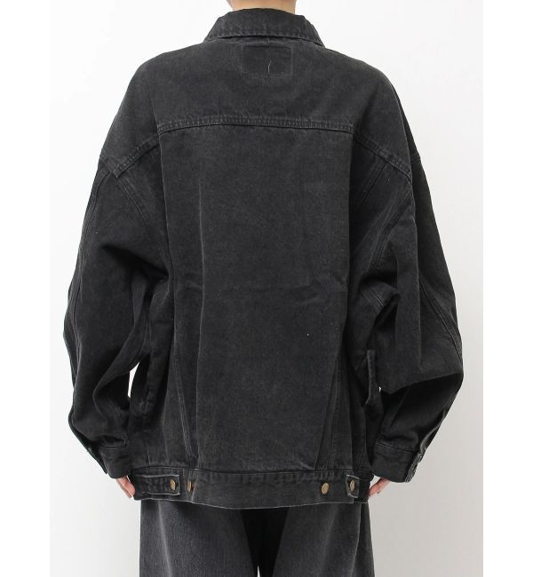 Ungrid「ビッグシルエットデニムジャケット」|ブルゾン・スタジャン|