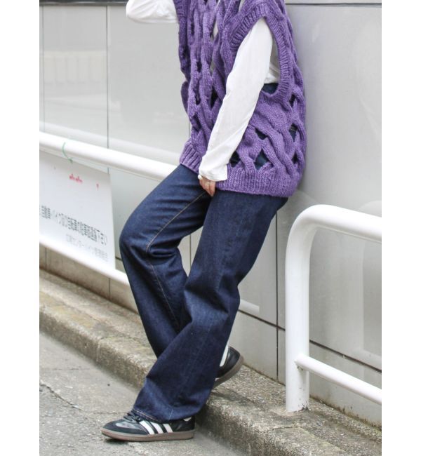 Ungrid「スリムストレートデニム」|デニム|