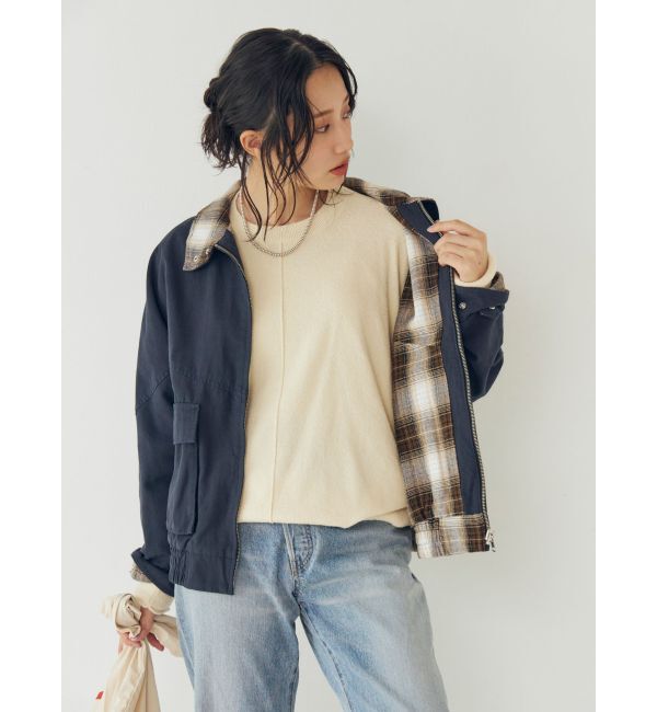 Ungrid「リバーシブルスウィングトップ」|ブルゾン・スタジャン|