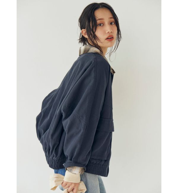 Ungrid「リバーシブルスウィングトップ」|ブルゾン・スタジャン|