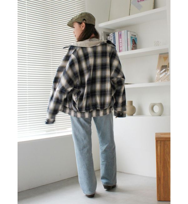 Ungrid「リバーシブルスウィングトップ」|ブルゾン・スタジャン|