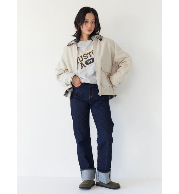 Ungrid「リバーシブルスウィングトップ」|ブルゾン・スタジャン|