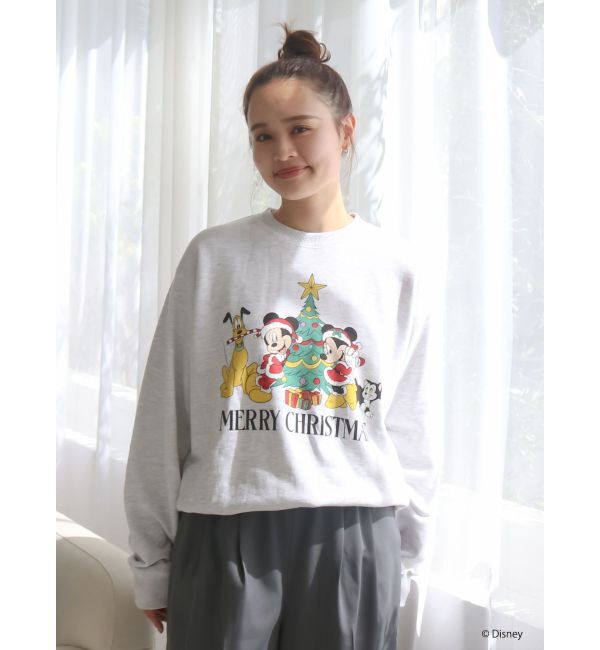 Ungrid「クリスマスプリントスウェット」|スウェット・ジャージ|