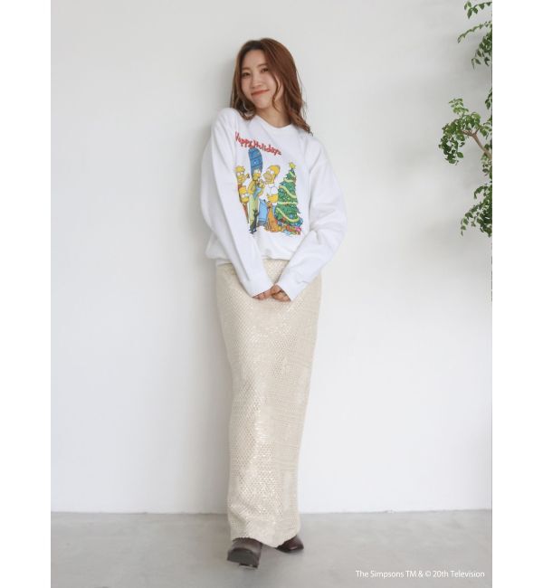 Ungrid「クリスマスプリントスウェット」|スウェット・ジャージ|