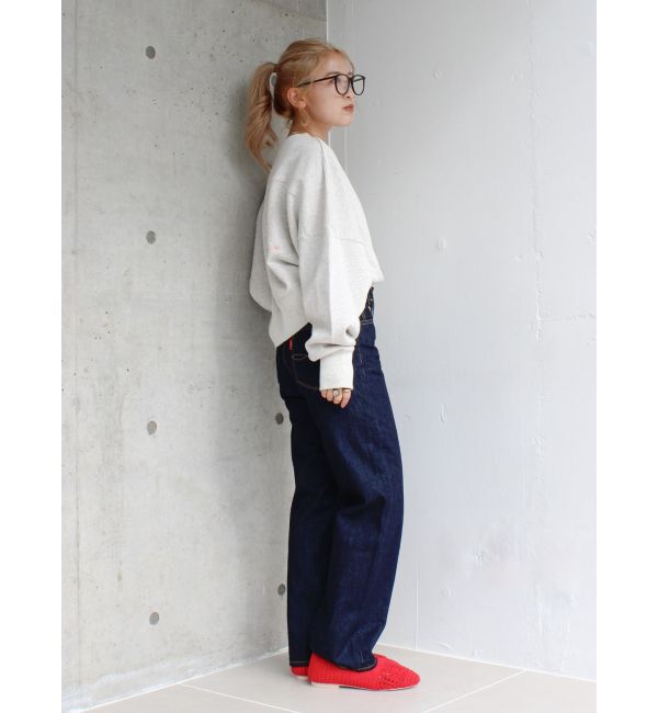 Ungrid「スリーブボリューム刺繍スウェット」|スウェット・ジャージ|