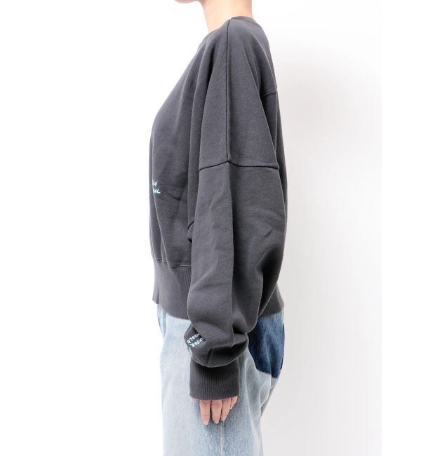 Ungrid「スリーブボリューム刺繍スウェット」|スウェット・ジャージ|