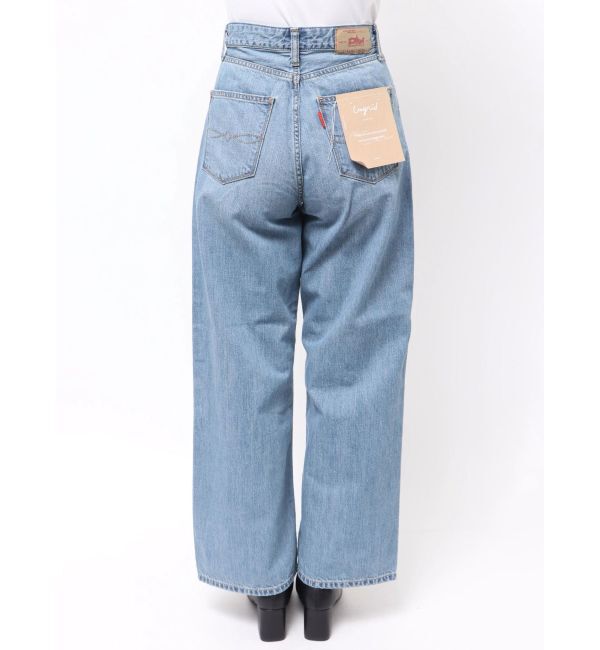 Ungrid「ハイウエストオーガニックコットンルーズデニム」|デニム|