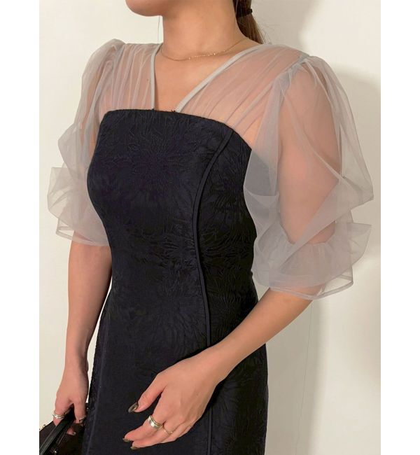 LAGUNAMOON「LADYアメリアジャガードIラインドレス」|ドレス|