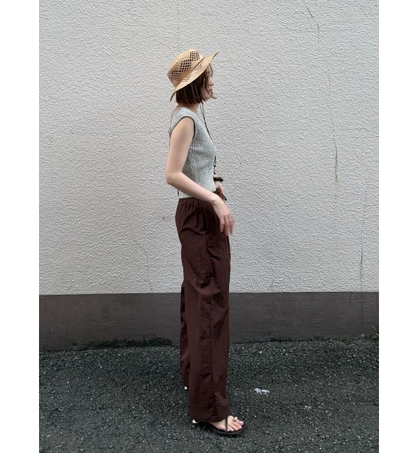 LAGUNAMOON「ウエストレースリラックスパンツ」|その他|