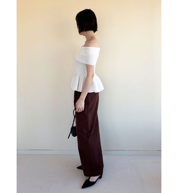 LAGUNAMOON「ウエストレースリラックスパンツ」|その他|