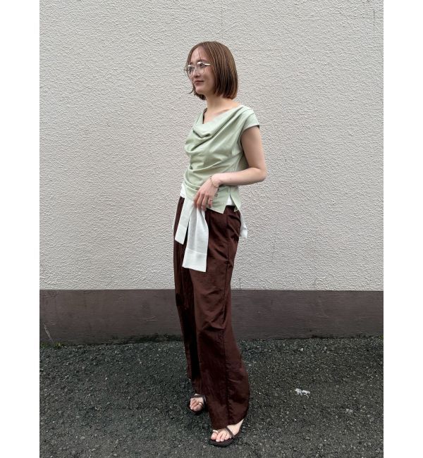 LAGUNAMOON「ウエストレースリラックスパンツ」|その他|