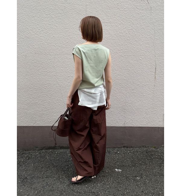 LAGUNAMOON「ウエストレースリラックスパンツ」|その他|