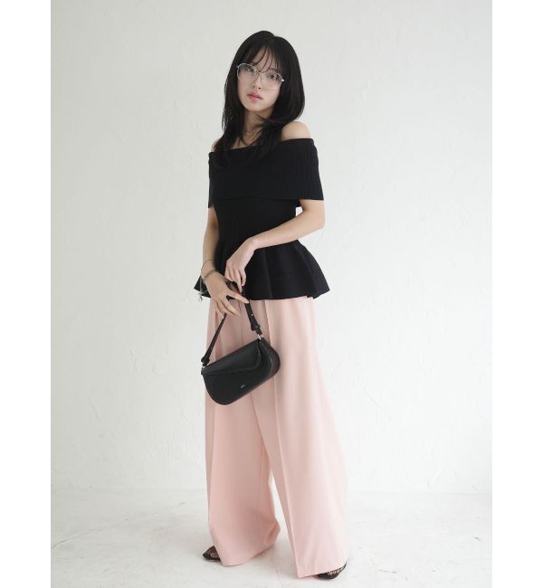 LAGUNAMOON「センタープレスラインパンツ」|その他|