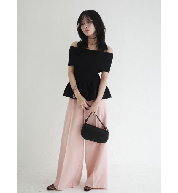 LAGUNAMOON「センタープレスラインパンツ」|その他|