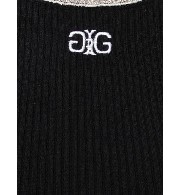 GYDA「キャミアメスリビジューニットワンピース」|ワンピース|