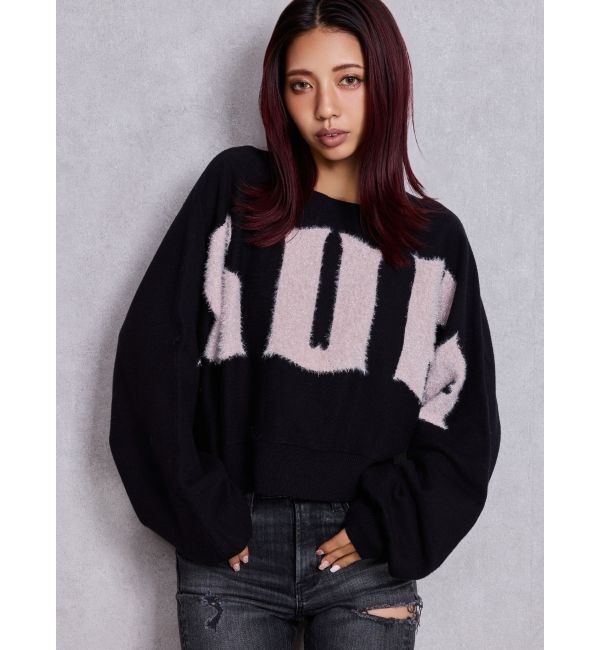 GYDA「FLUKE インターシャラメニット 2WAYトップス」|ニット・セーター|