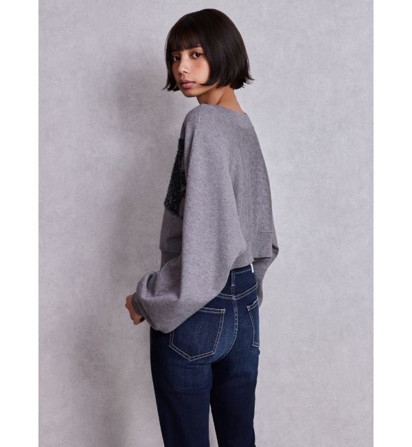 GYDA「FLUKE インターシャラメニット 2WAYトップス」|ニット・セーター|