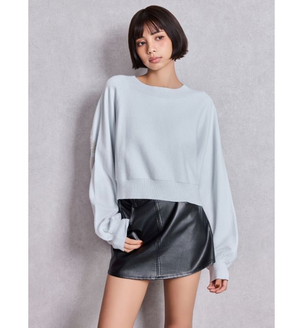 GYDA「FLUKE インターシャラメニット 2WAYトップス」|ニット・セーター|