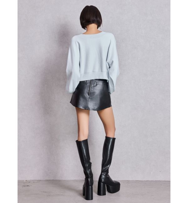 GYDA「FLUKE インターシャラメニット 2WAYトップス」|ニット・セーター|