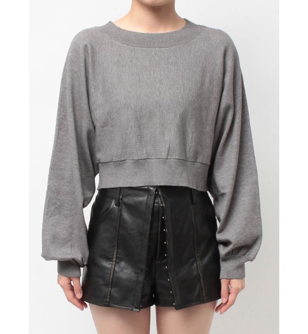 GYDA「FLUKE インターシャラメニット 2WAYトップス」|ニット・セーター|