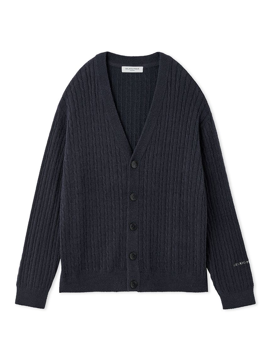 GELATO PIQUE HOMME「【HOMME】スムーズィーliteアランカーディガン」|カーディガン|