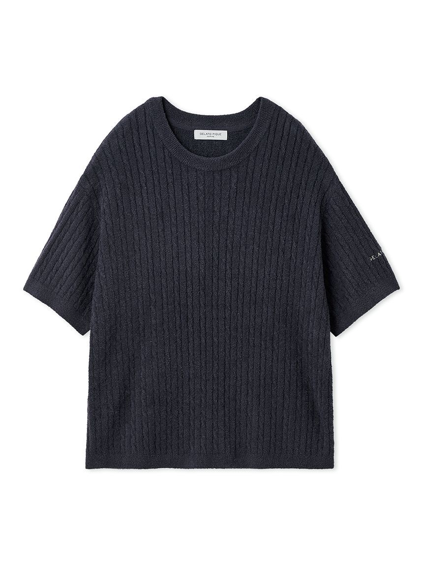 GELATO PIQUE HOMME「【HOMME】スムーズィーliteアランプルオーバー」|プルオーバー|