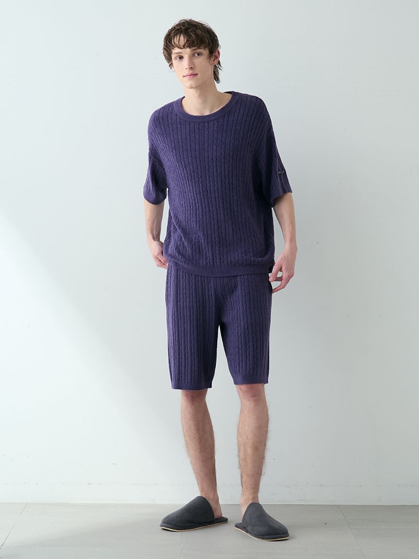 GELATO PIQUE HOMME「【HOMME】スムーズィーliteアランプルオーバー」|プルオーバー|