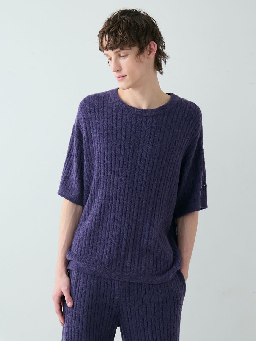 GELATO PIQUE HOMME「【HOMME】スムーズィーliteアランプルオーバー」|プルオーバー|