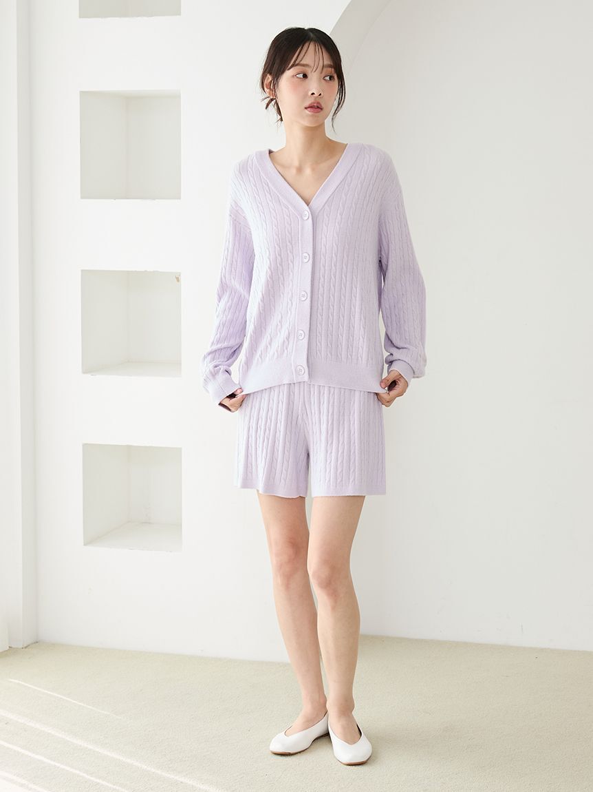 gelato pique「スムーズィーliteアランハーフパンツ」|ルームウェア|